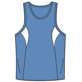 Fashion sewing patterns for MEN T-Shirts Top tank 650